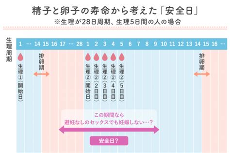 生理前 sex|生理前＆生理中は安全日？ 避妊なし・中出しでも妊娠しないの。